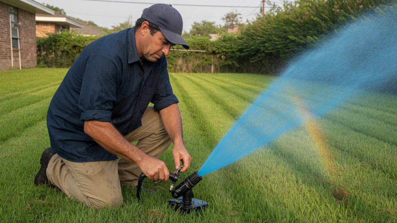 Lawn Sprinkler Repair