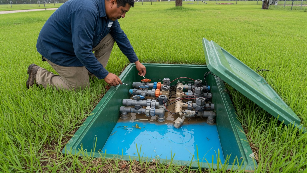 Sprinkler Valve Repair